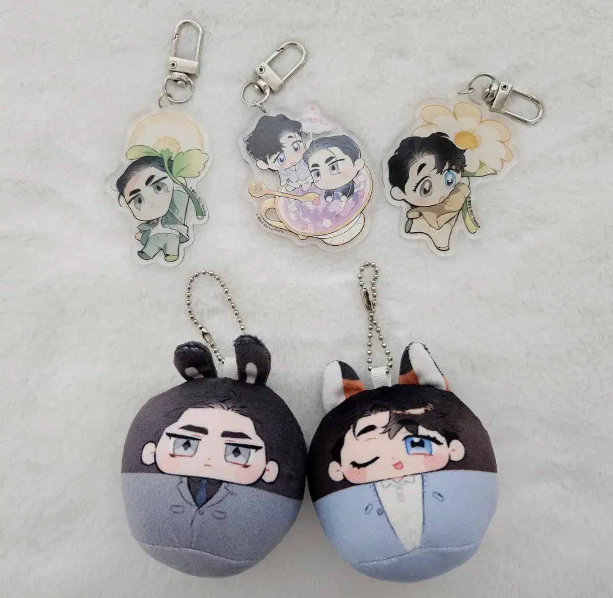 D-Finder Relationship DTR Tunic Rice Cake, Acrylic Keyring