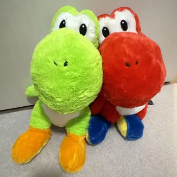 요시 봉제 인형 2체 세트