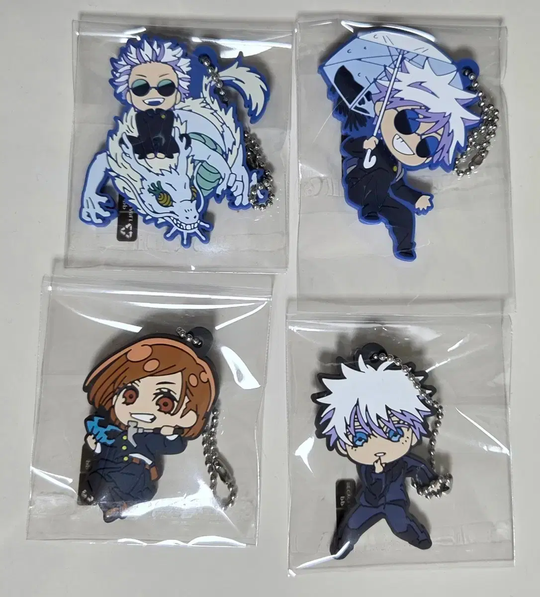 Bulk) Jujutsu Kaisen: Hidden Inventory / Premature Death, Shibuya Incident Gacha - Satoru Gojo Rubber Strap, Nobara Kugisaki
