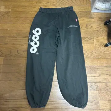 9090 그레이 스웨트 팬츠