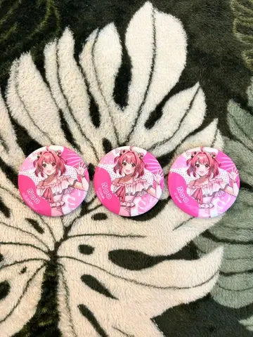 컬러풀 피치 노아 썸머랜드 캔뱃지 3개