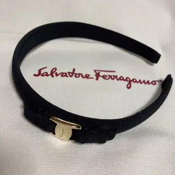 Salvatore Ferragamo 페라가모 머리띠 블랙