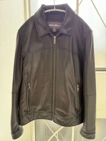 Eddie Bauer 에디바우어 블랙 가죽 자켓 S