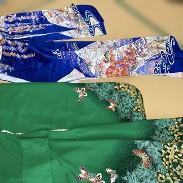 하자품 세탁 가능한 후리소데 2매