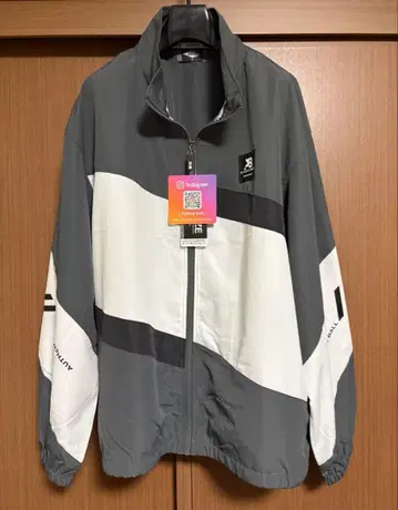 BALL 나일론 자켓 LL 그레이/화이트