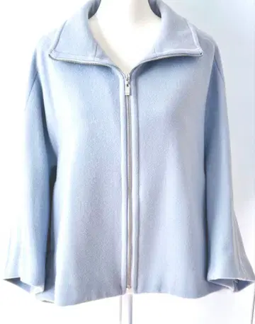 8만 아나이 ANAYI 루즈핏 스카이블루 자켓 블루종 코트 미사용