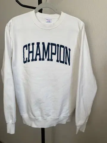 Champion 맨투맨 트레이닝복 남성용 XL 화이트