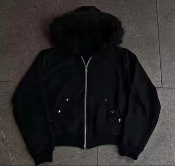 퍼 지퍼 후드티 크롭 archive opium core 해외 스트릿