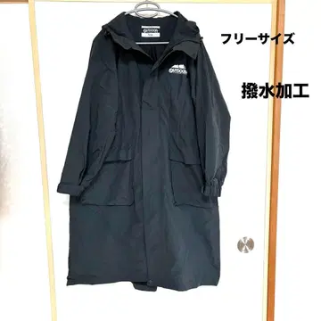 OUTDOOR PRODUCTS VIS 프리 사이즈 롱 후드티