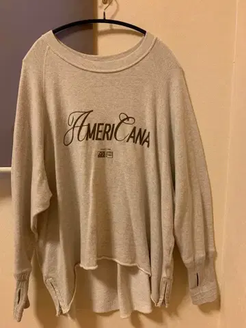 Americana 긴팔 맨투맨