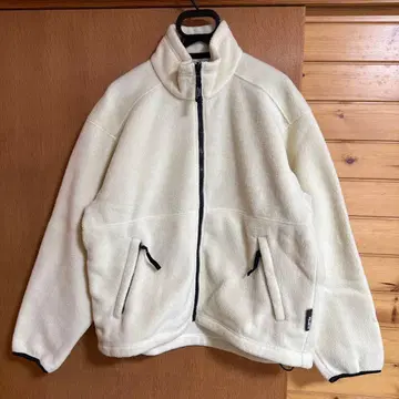 TARAS BOULBA 아이보리 플리스 자켓 L 사이즈