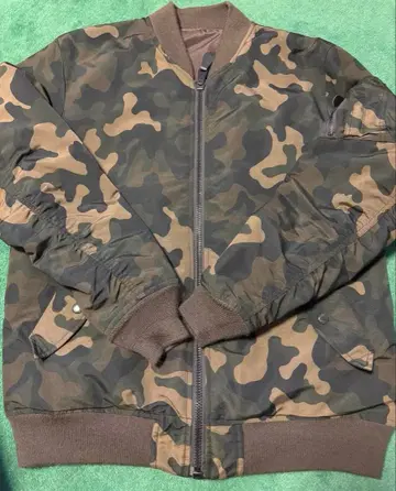 AVIREX 카모 패턴 MA-1 자켓 XL