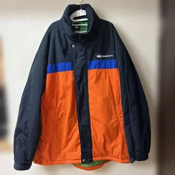 canterbury 마운틴 후드티 오렌지/네이비/블루 겨울 상품 3L