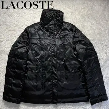 새상품급 LACOSTE 라코스테 다운 자켓 블랙 42 L 사이즈 289