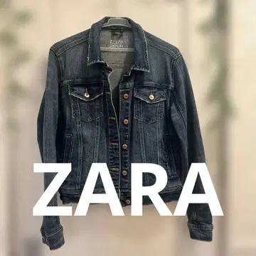 ZARA BASIC 데님 자켓 M