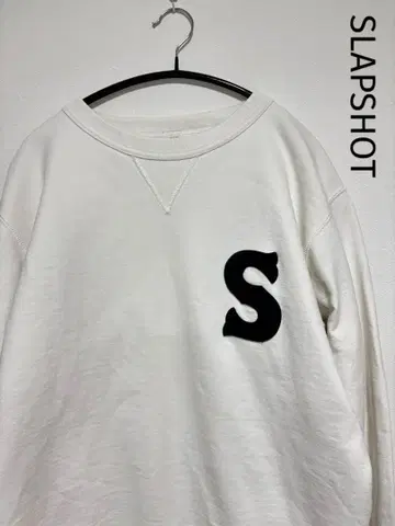 SLAPSHOT 맨투맨 L 사이즈 화이트