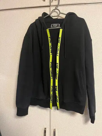 RTEG 블랙 후드티 L 사이즈