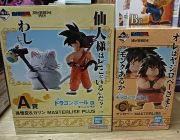 A상 손오공 카린 피규어 C상 야지로베 피규어 구름 위의 신전 EX