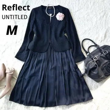 reflect UNTITLED 세레모니 수트 트위드 플리츠 스커트