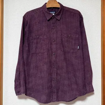 patagonia 파타고니아 피마 코튼 셔츠 S 사이즈 체크 셔츠