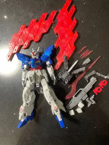 건담 프라모델 hg 문 건담