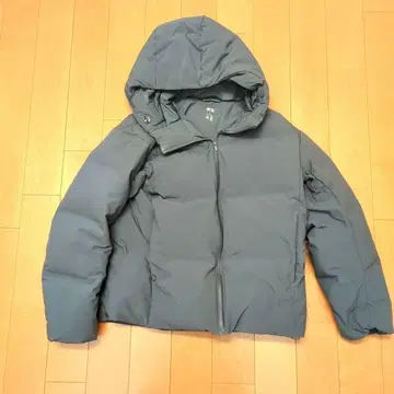 UNIQLO 후드 부착 다운 자켓 M