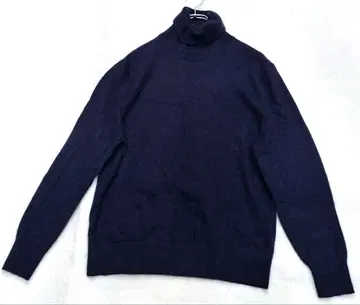유니클로 캐시미어 100% 터틀넥 스웨터 긴팔 빅 사이즈 XL 여성용