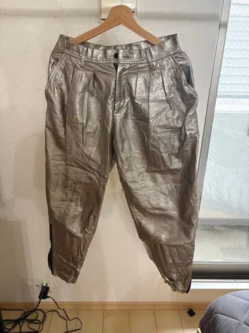 샤리프 SHAREEF 실버 팬츠