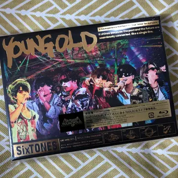 SixTONES YOUNG GOLD Blu-ray 2매 세트