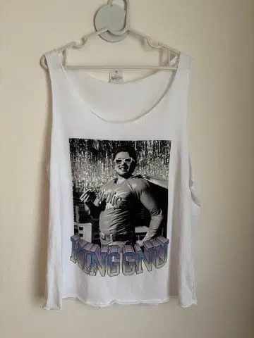 king gnu 탱크탑 L 사이즈 화이트