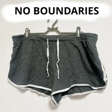 NO BOUNDARIES 그레이 숏팬츠 XL