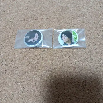 마스다 토시키 캔뱃지 2개 a