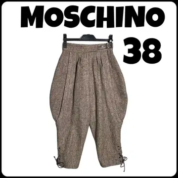 MOSCHINO 디자인의 VIA SPIGA, 울 트위드 조키 팬츠