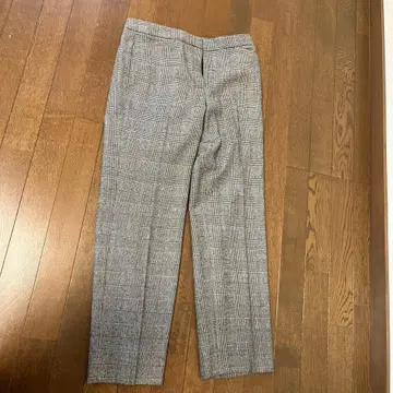 theory luxe 체크 무늬 슬랙스