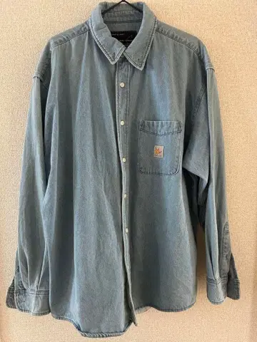 MARK GONZALES 데님 셔츠 XL