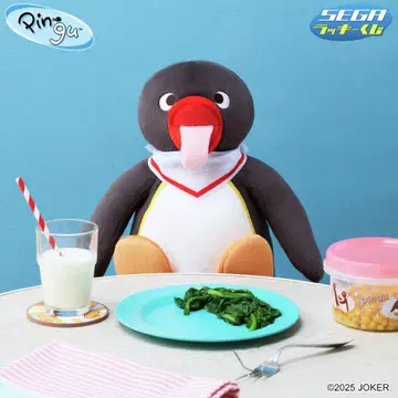세가 럭키 쿠지 pingu 눈이 빙글빙글 핑구 봉제 인형 라스트 럭키상