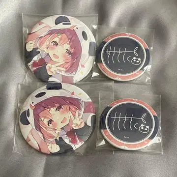 니지산지 생일 굿즈 캔뱃지 세트 사사키 사키