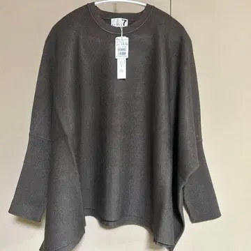 [ 정가 15,400엔 ] 야마다야 돌먼 니트 다크 그레이 수르 7