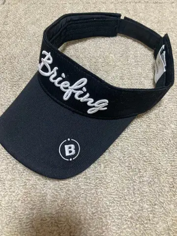 브리핑 블랙 바이저