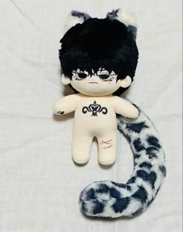 무속성 봉제 인형 20cm 눈표범