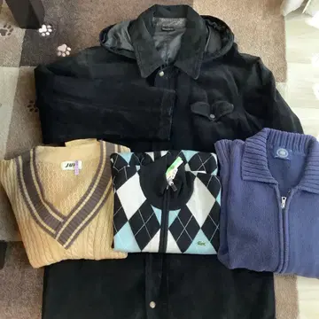 남성용 2개 세트 4점 J.프레스 JUN 라코스테