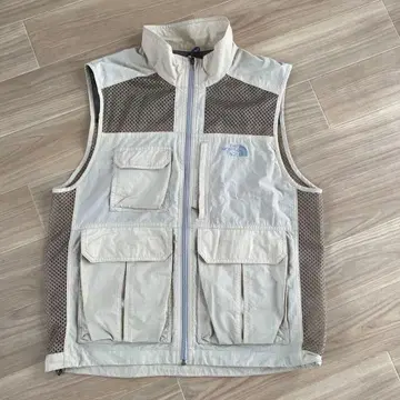 [레어] The North Face 낚시용 조끼 베이지