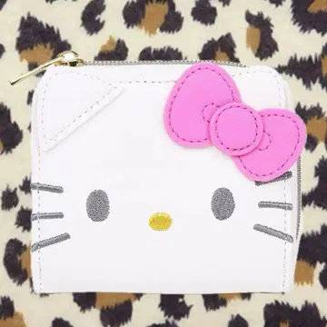 헬로키티 지갑 접이식 지갑 페이스형 여성용 여성