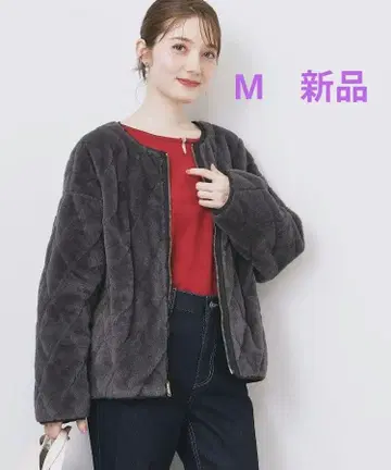 새상품 인덱스 리버서블 퀼팅 자켓