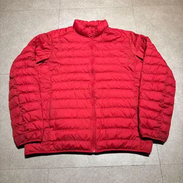 Uniqlo 울트라 라이트 다운 자켓 빨간색 레드 XL