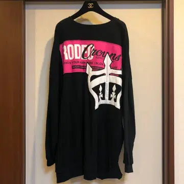 RODEO CROWNS 블랙 긴팔 트레이닝복