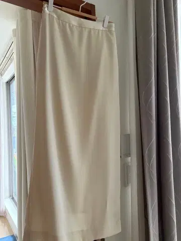 CLANE 2WAY ADJUST SATIN STRAIGHT SKIRT