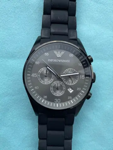 엠포리오 아르마니 손목시계 남성용 크로노그래프