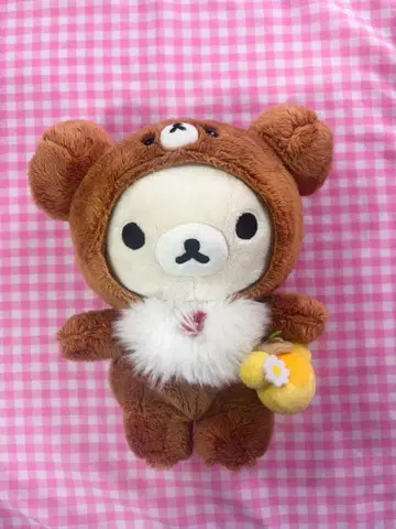 코리락쿠마 아기곰 봉제 인형