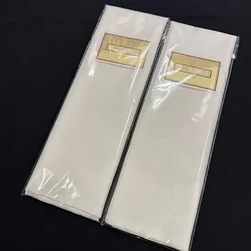 새상품 순수 실크 동우라 하부타에 기모노용 2장 카라 뒷면 포함 2767